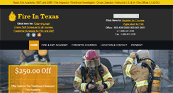 Desktop Screenshot of fireintexas.com